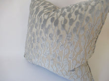 Load image into Gallery viewer, Greige Raised Velvet Pillow
