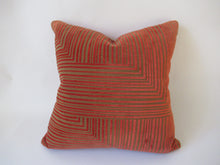 Load image into Gallery viewer, Linea Woven Crushed Velvet Pillow
