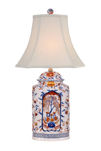 Imari Scallops Jar Table Lamp