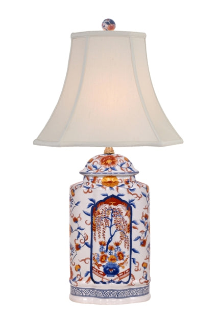 Imari Scallops Jar Table Lamp