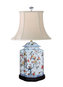 Porcelain Scallops Jar Table Lamp