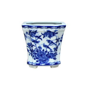 Blue and White Cachepot 5"