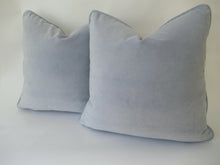 Load image into Gallery viewer, Periwinkle Performance Velvet Pillow
